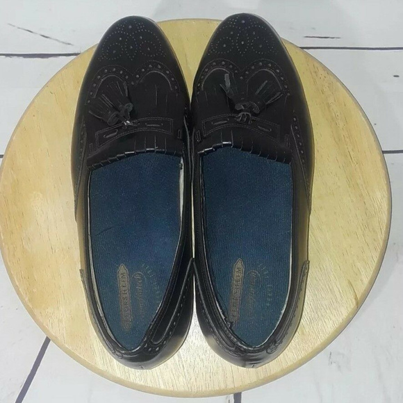 Florsheim Men\'s Brinson black wingtip loafers main image 4
